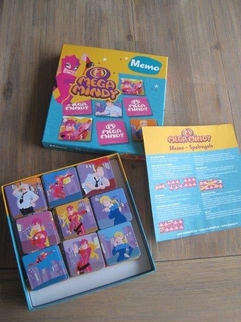 Memorie. Mega Mindi. Studio 100. Als nieuw. 3 euro., Ophalen of Verzenden, Zo goed als nieuw