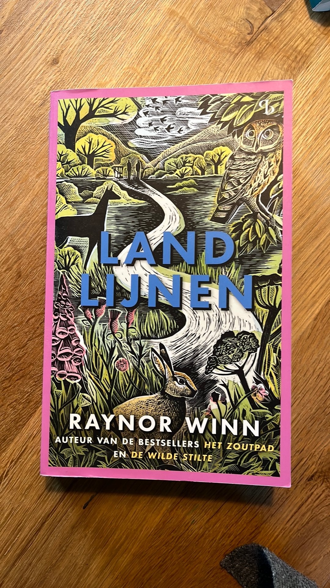 Raynor Winn - Landlijnen, Ophalen of Verzenden, Zo goed als nieuw, Raynor Winn