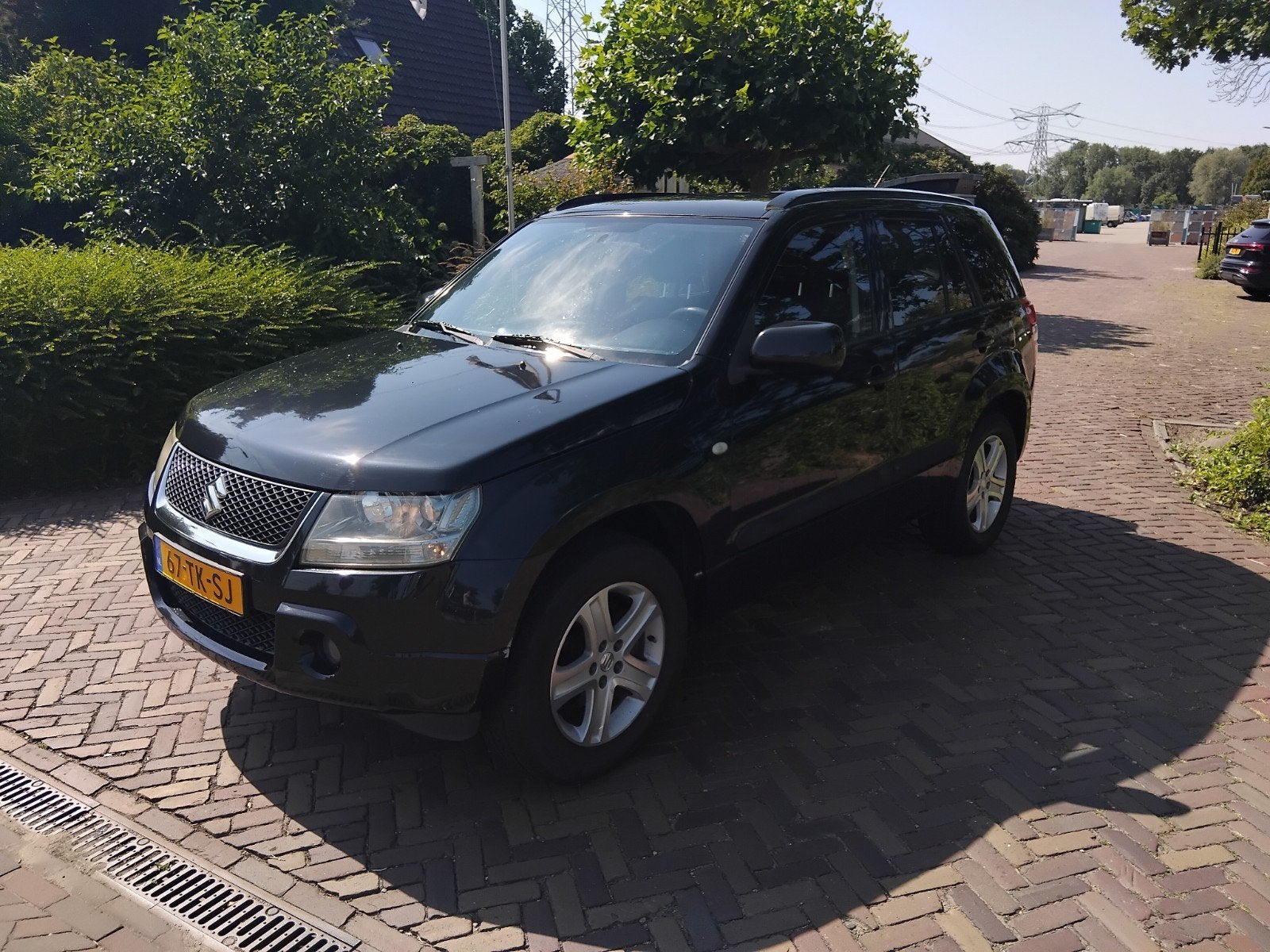Suzuki Grand Vitara 2.0 5D 2006 Zwart, Auto's, Suzuki, Stof, 1995 cc, Zwart, 4 cilinders