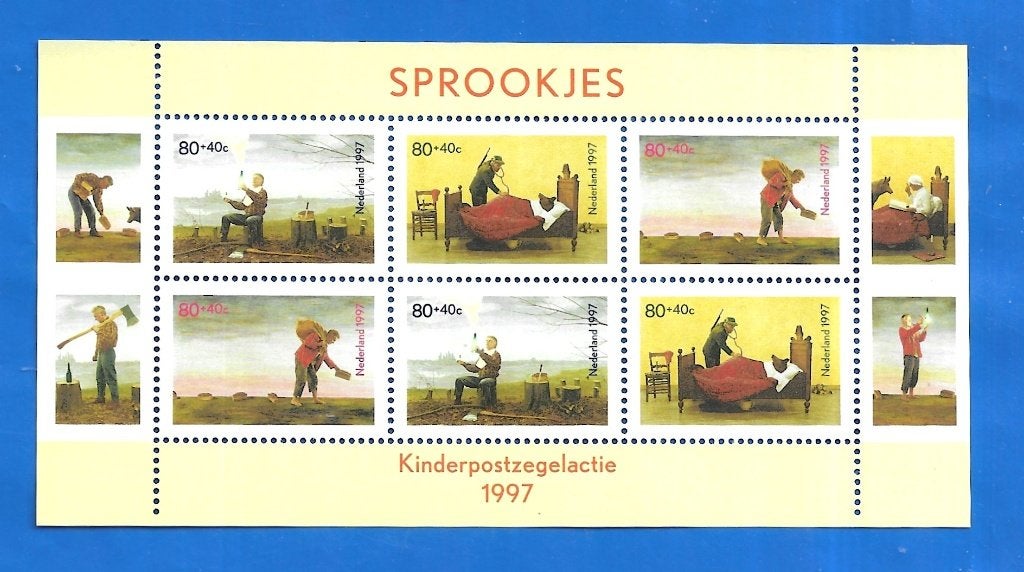Kinderpostzegels 1997 - Sprookjes NVPH 1739, Verzenden, Na 1940, Postfris