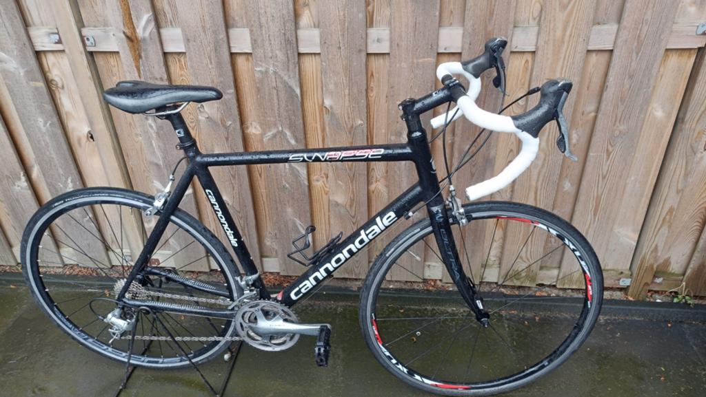Cannondale Synapse racefiets, 28 inch, Velgrem, Aluminium, Zo goed als nieuw