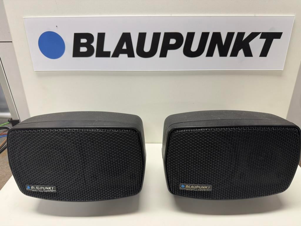 Blaupunkt 2-weg opbouw luidsprekers jaren ’80 – top geluid, Ophalen of Verzenden, Gebruikt