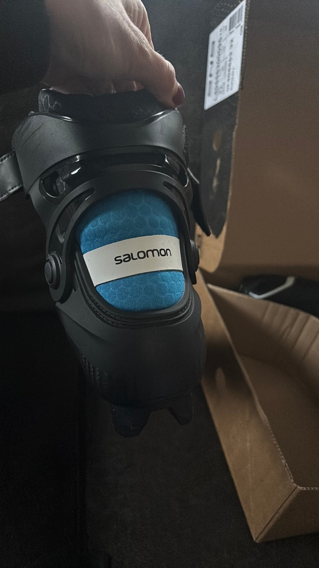 Salomon schaatsschoenen nieuw in doos (44), Overige merken, Klapschaats, Nieuw, Ophalen of Verzenden