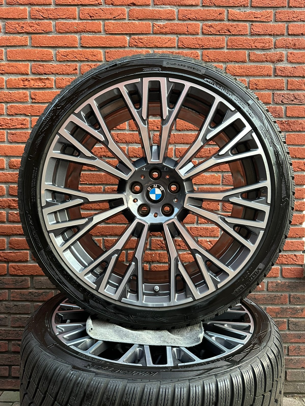 Originele BMW X5 G05 velgen 22 inch schadevrij winterset, Ophalen, 275 mm, Banden en Velgen, Overige maten