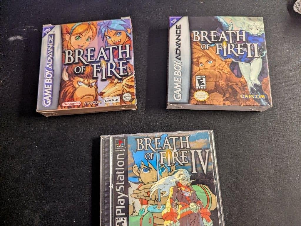 Breath of Fire games (GBA/PS1), Avontuur en Actie, Verzenden, 1 speler, Zo goed als nieuw