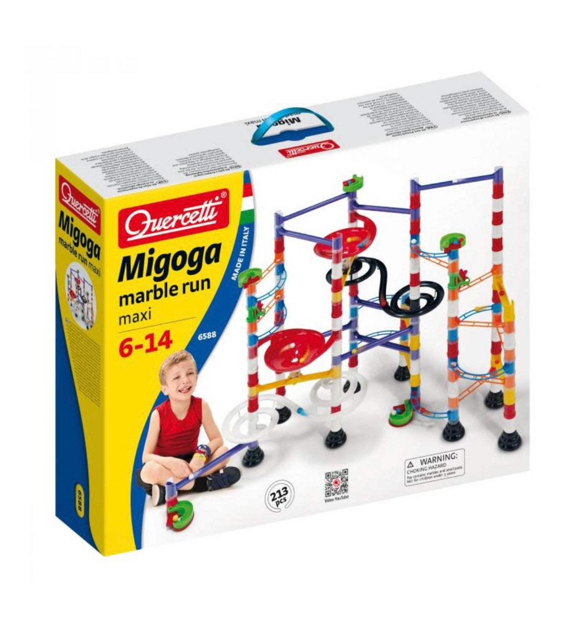 Quercetti Migoga Maxi Marble Run, knikkerbaan, Kinderen en Baby's, Speelgoed | Educatief en Creatief, Ophalen, Zo goed als nieuw
