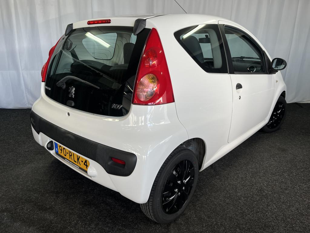 Peugeot 107 1.0-12V XR AIRCO/RADIO/STUURBEKR/NAP (bj 2011), Voorwielaandrijving, Euro 5, Stof, Gebruikt