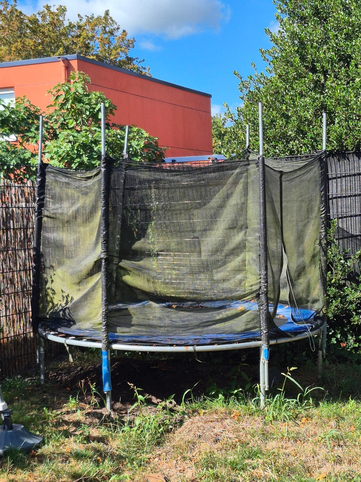 Gratis trampoline ophalen en zelf demonteren, Ophalen, Gebruikt