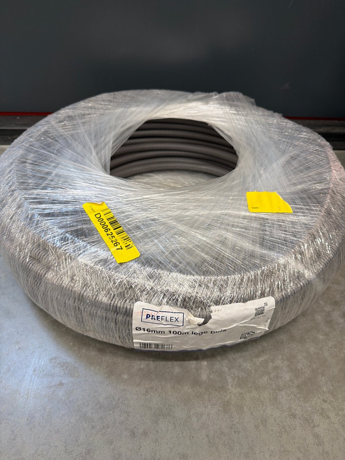Preflex 16mm Elektrabuis +-55m, Doe-het-zelf en Verbouw, Ophalen of Verzenden, Nieuw, Overige merken, Kabel of Snoer