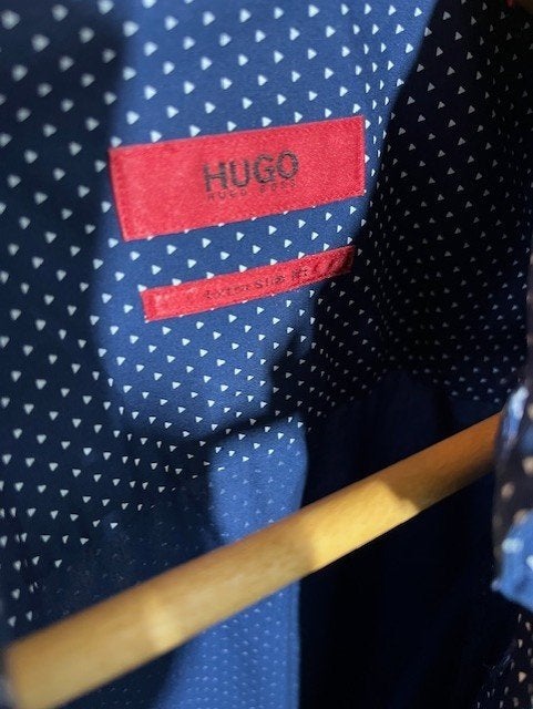 Overhemd Hugo Boss mt 38 (2), Kleding | Heren, Overhemden, Halswijdte 38 (S) of kleiner, Zo goed als nieuw, Hugo Boss, Verzenden