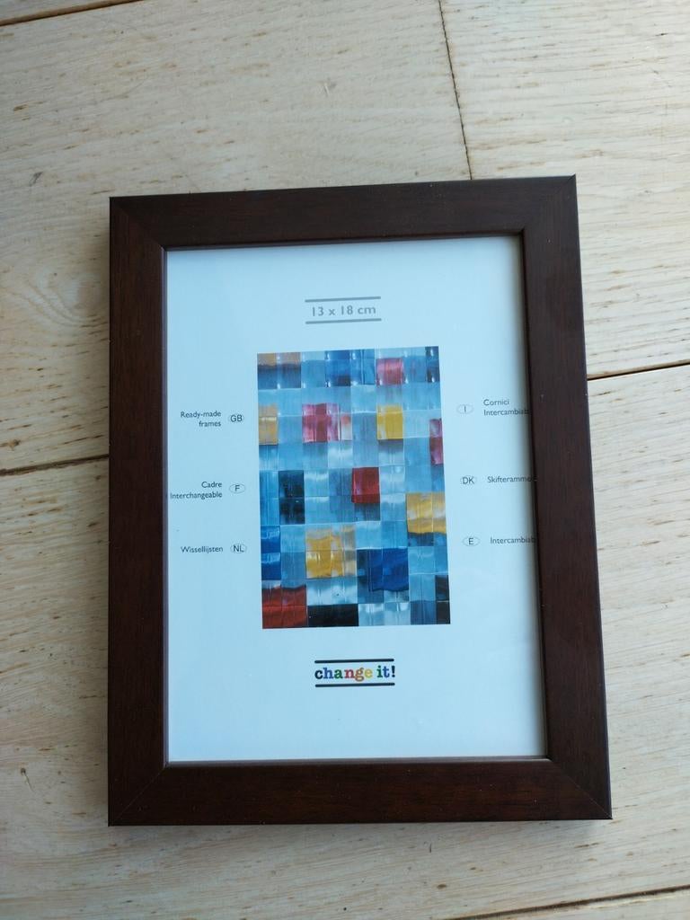 Nieuwe fotolijst 13x18 cm - Chasse, Ophalen of Verzenden, Nieuw