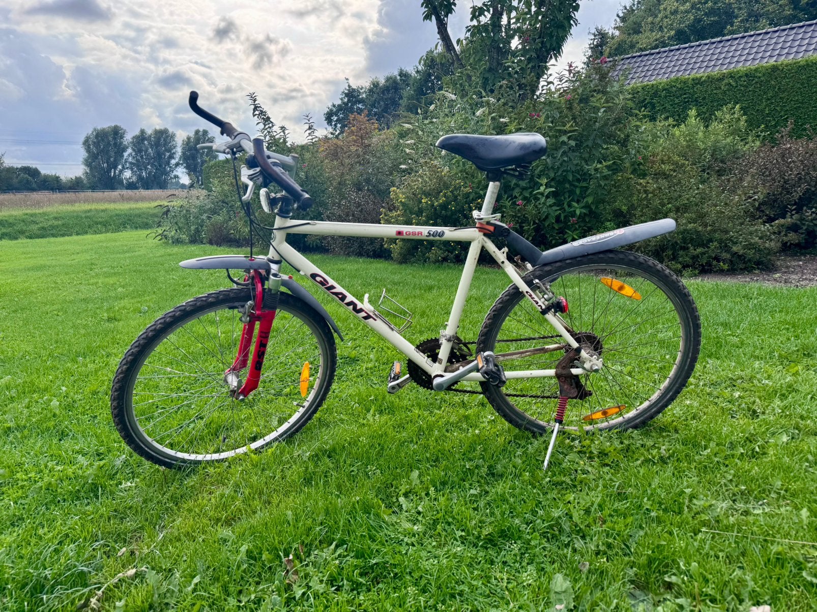 Leuke mountainbike, Ophalen, Gebruikt, Vering, 10 tot 15 versnellingen