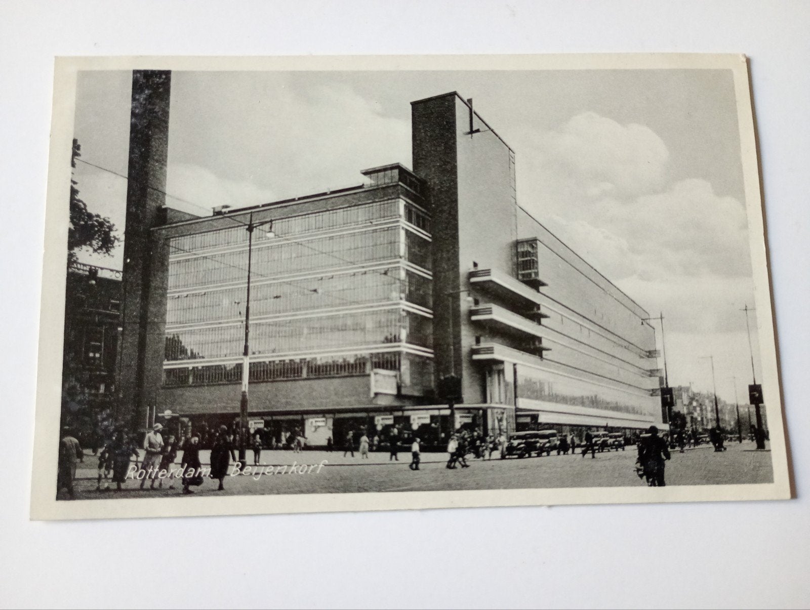 Rotterdam Bijenkorf, Ophalen of Verzenden, 1920 tot 1940, Ongelopen, Zuid-Holland
