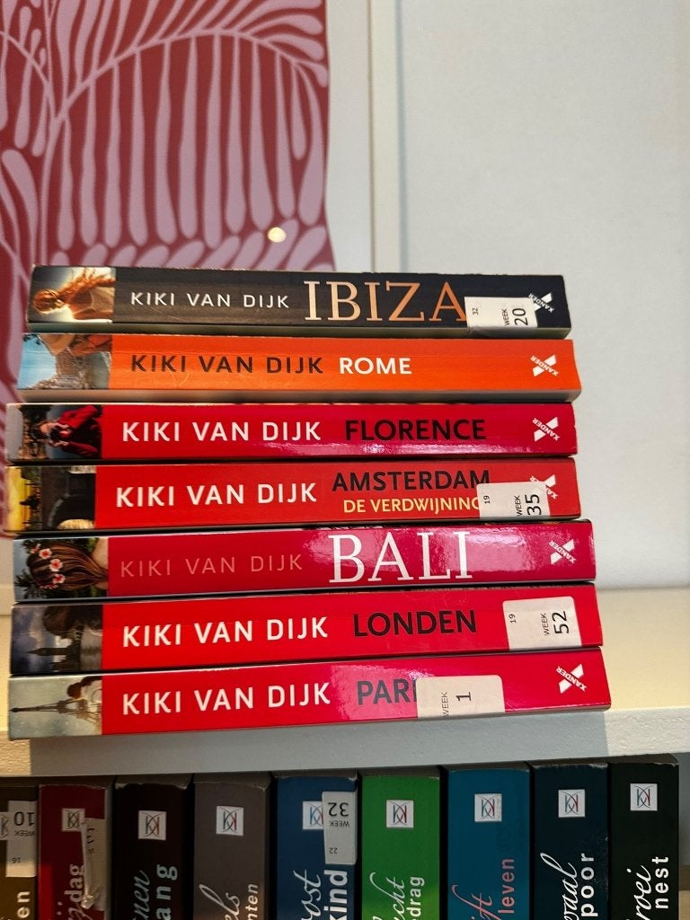Kiki van Dijk - Boekenpakket 7 boeken - Thrillers, Ophalen, Gelezen, Kiki van Dijk