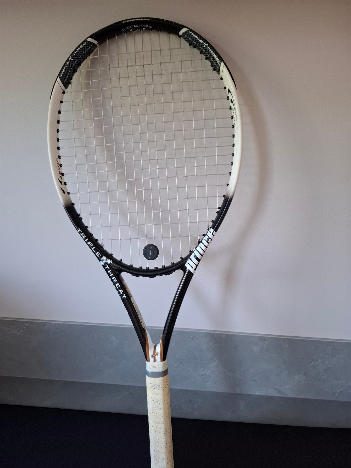 Prince tennisracket ( oversize) met mooie tas 30 euro, Ophalen, Gebruikt, Prince, Racket