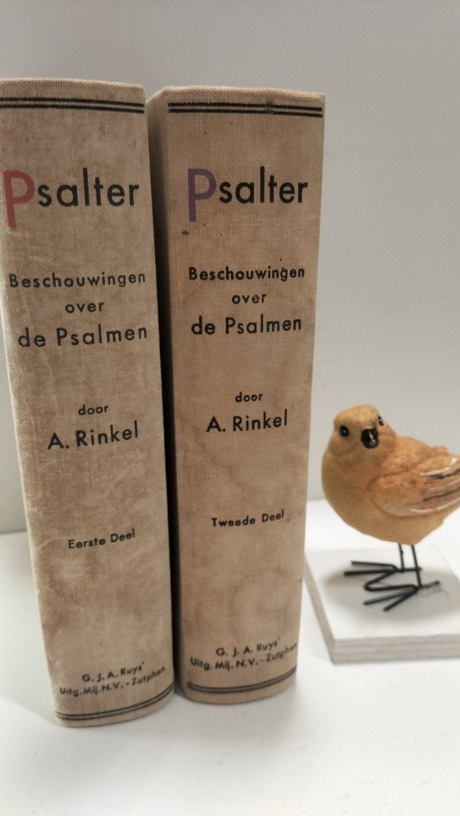 Rinkel, A. ; Psalter deel 1 en 2, Boeken, Ophalen of Verzenden, Gelezen, Christendom | Katholiek