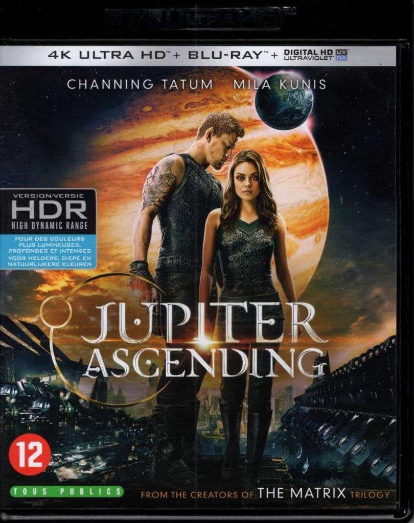 Jupiter Ascending - 4K + Bluray (2015) - NL uitgave, Verzenden, Actie, Info@warnerbros.com, Zo goed als nieuw