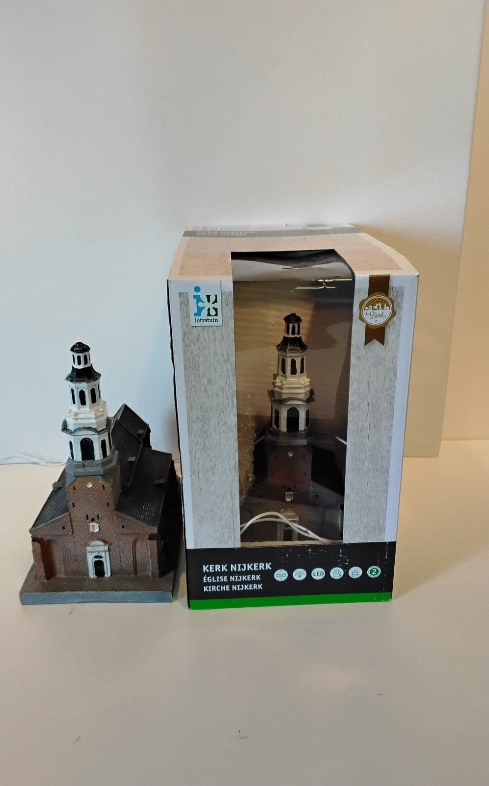 Prachtige miniatuur van de Nijkerkse grote kerk, Nieuw, Ophalen of Verzenden, Nvt, Nvt