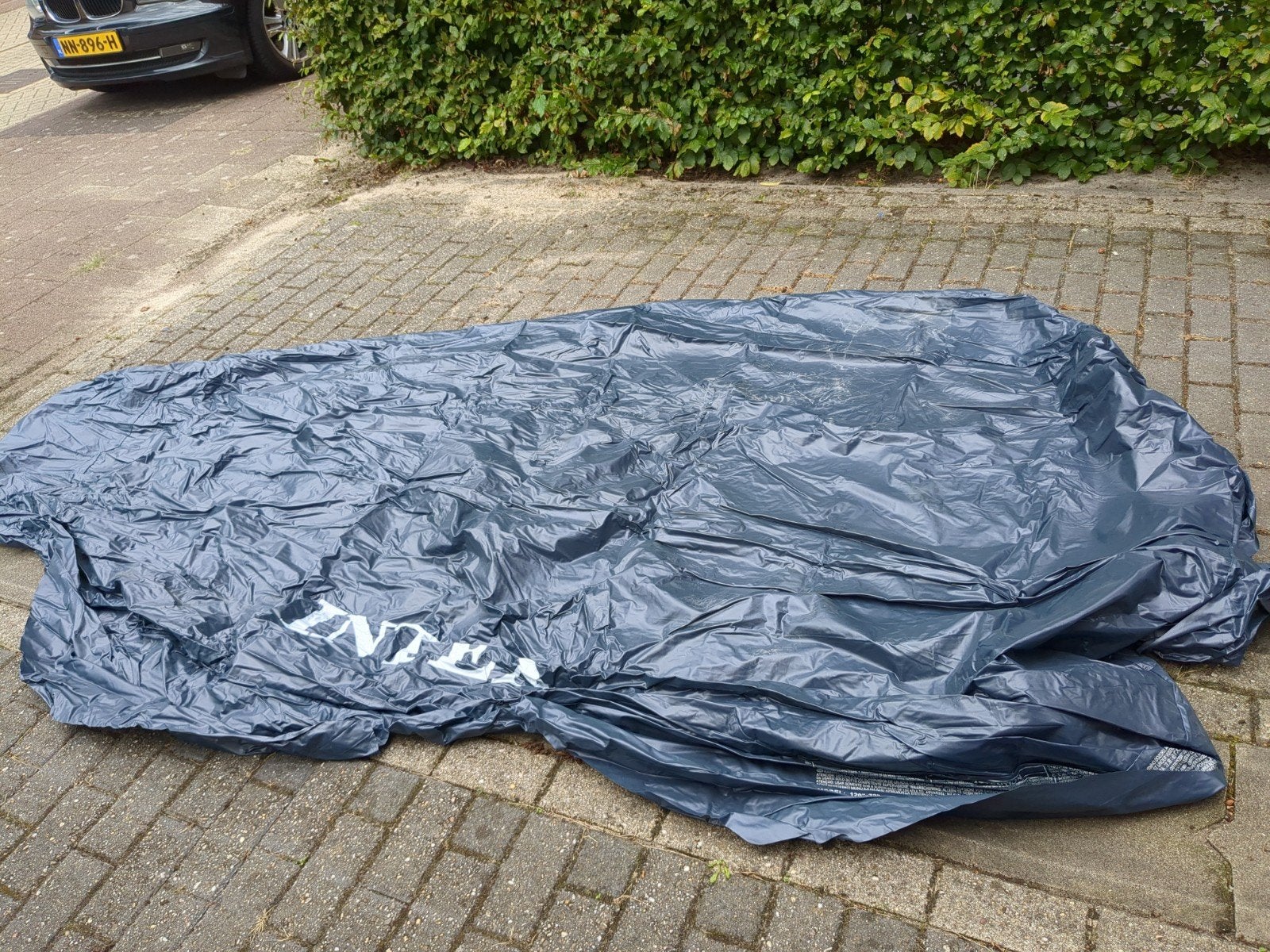 Intex opblaasbaar lucht zwembad cover, Ophalen of Verzenden, Gebruikt, Tot en met 2