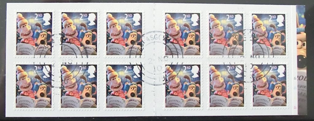 postzegelboekje Engeland, LX 39 en 40, gest, Ophalen of Verzenden