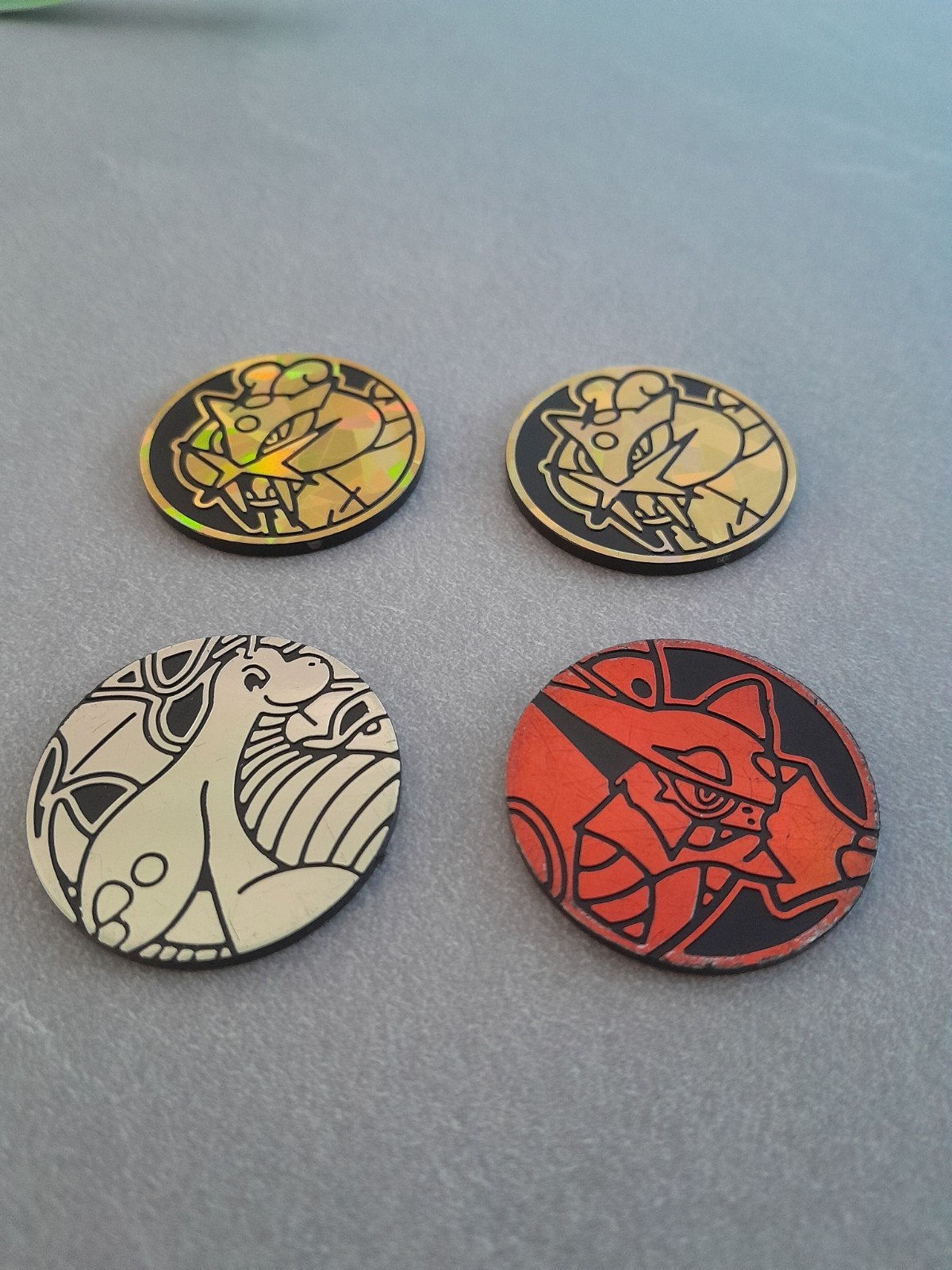 Pokémon munten / tokens - diverse sets, Ophalen of Verzenden, Gebruikt, Overige typen