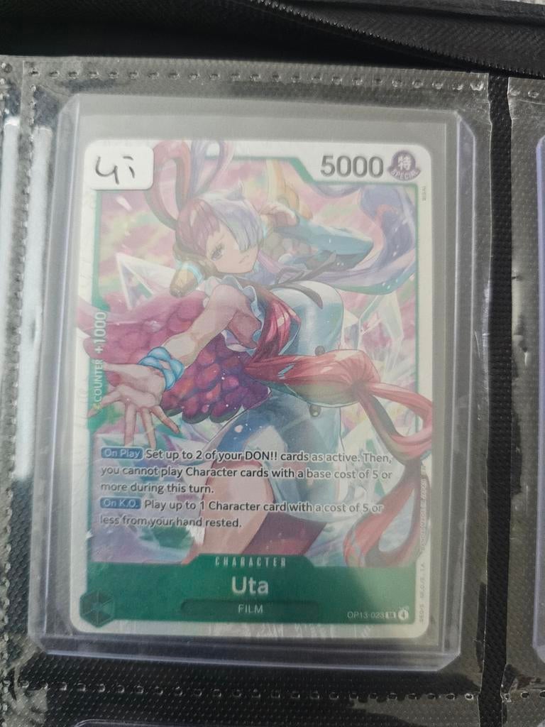Uta op13 023 sr one piece, Ophalen of Verzenden, Nieuw, Losse kaart, Foil