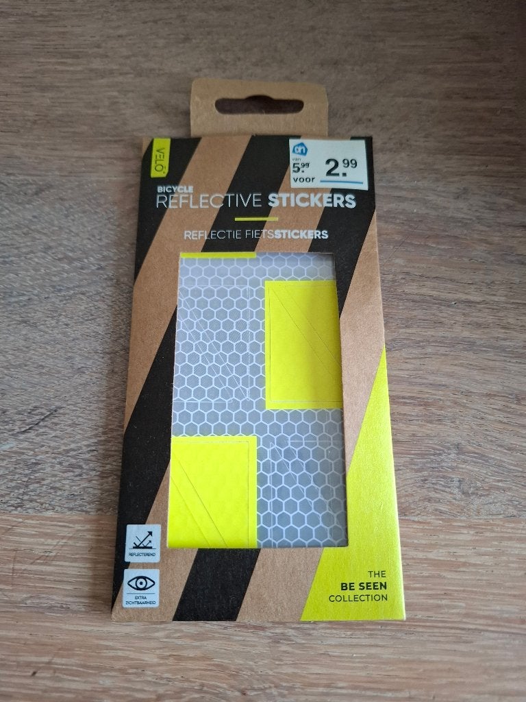 Velo reflecterende fietsstickers - nieuw, Ophalen of Verzenden, Nieuw