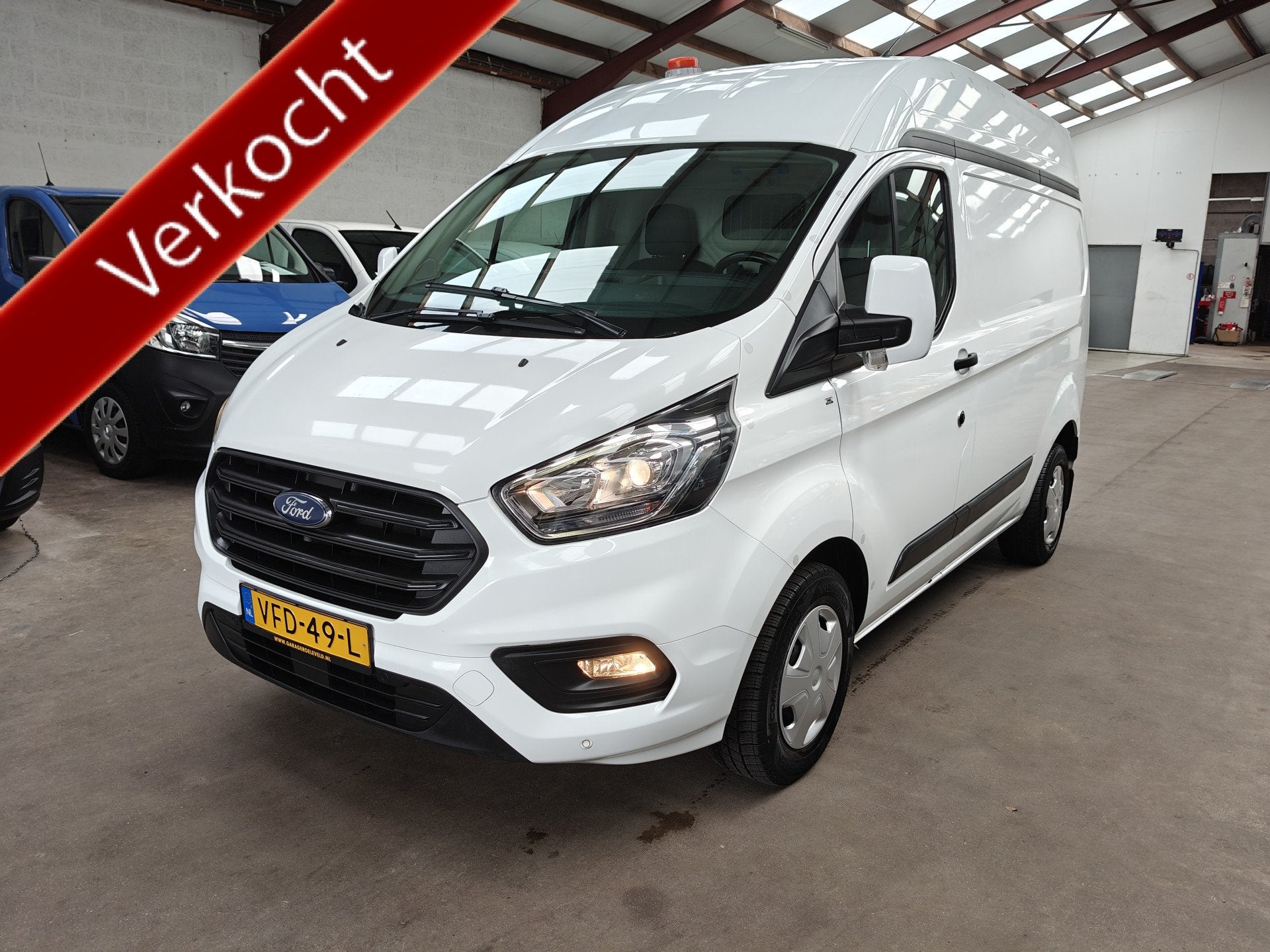 Ford Transit Custom 300 2.0 TDCI L2H2 E6 Trend MHEV 73DKM!, Auto's, Voorwielaandrijving, Euro 6, 4 cilinders, 1912 kg