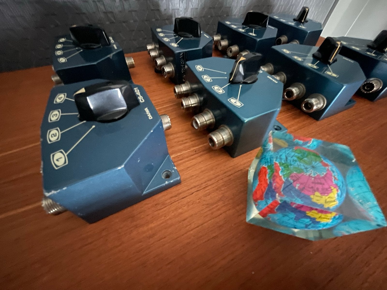 Daiwa CS-401 Coaxiale Schakelaar - 8 stuks, Telecommunicatie, Ophalen of Verzenden, Gebruikt