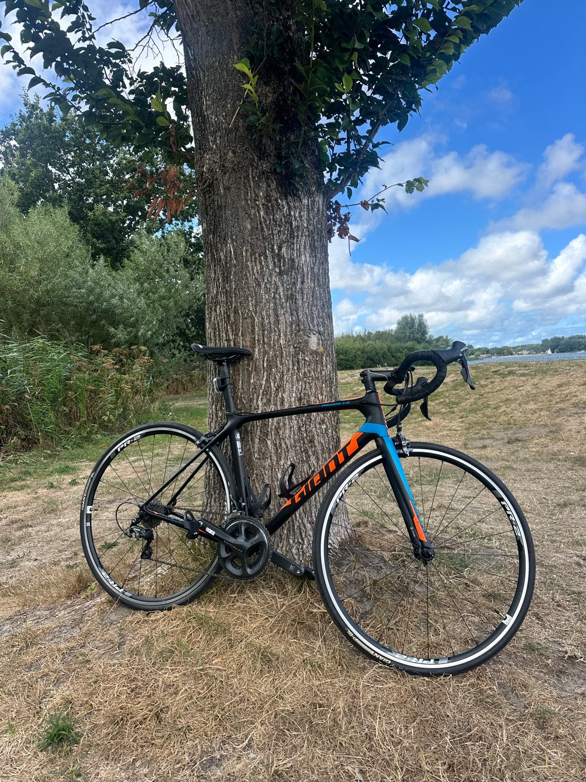 Giant TCR Advanced 2 racefiets Ultegra, 28 inch, Carbon, Zo goed als nieuw, Meer dan 20 versnellingen