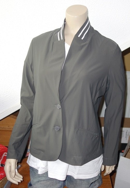 Donkergrijs jasje/vest van Sandwich in de maat L, Kleding | Dames, Maat 38/40 (M), Ophalen of Verzenden, Jasje, Grijs