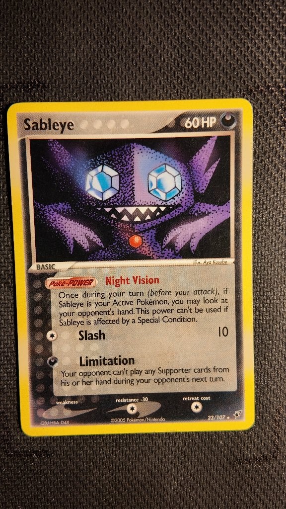 Sableye 23 Deoxys | Pokemon kaart, Ophalen, Zo goed als nieuw, Losse kaart