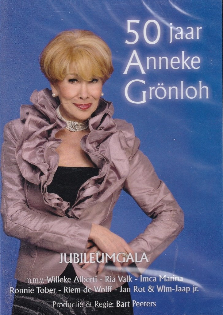 Te koop dvd 50 jaar anneke gronloh met o.a. Willeke alberti,, Alle leeftijden, Ophalen of Verzenden, Nieuw in verpakking, Concert