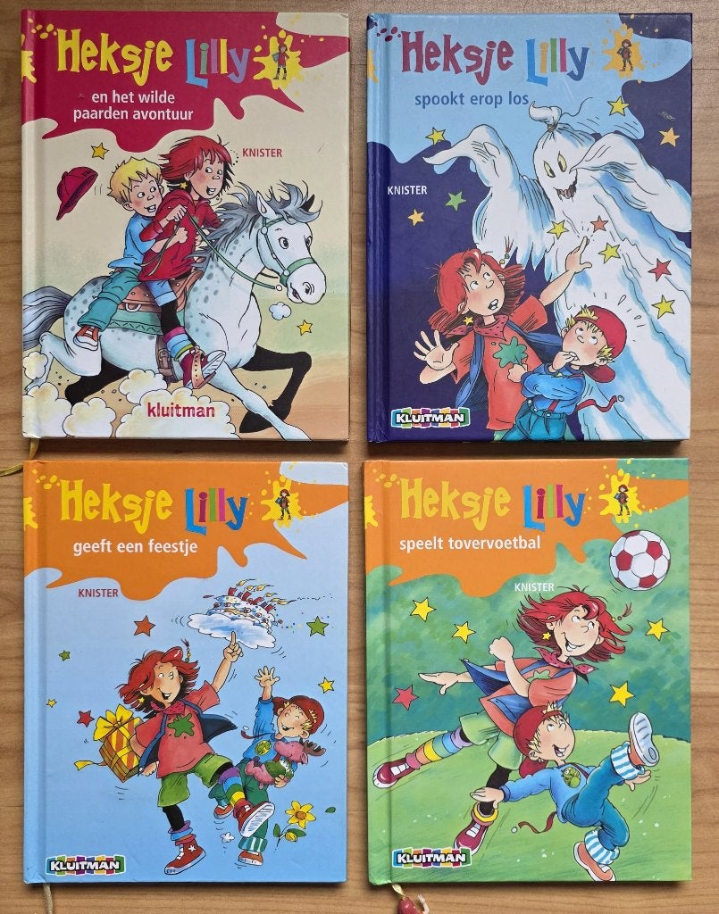 Leuke boeken van Heksje Lilly - AVI E4 - Groep 4, Ophalen of Verzenden, Zo goed als nieuw, Knister, Fictie algemeen