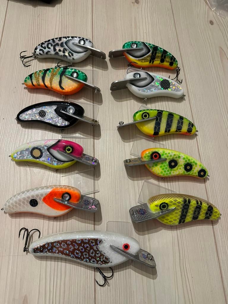 Trucker lures lot 6 lizard en lot 8 lizard, Verzenden, Nieuw, Overige typen