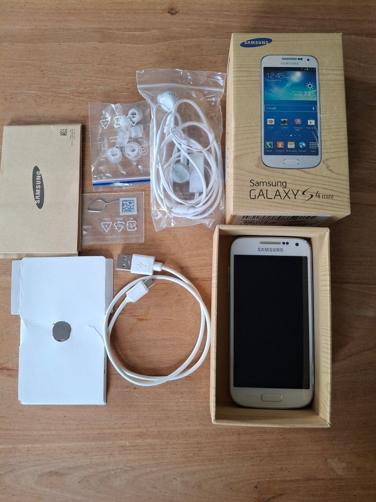 Samsung galaxy s4 mini, 8 GB, Ophalen of Verzenden, Gebruikt, Wit