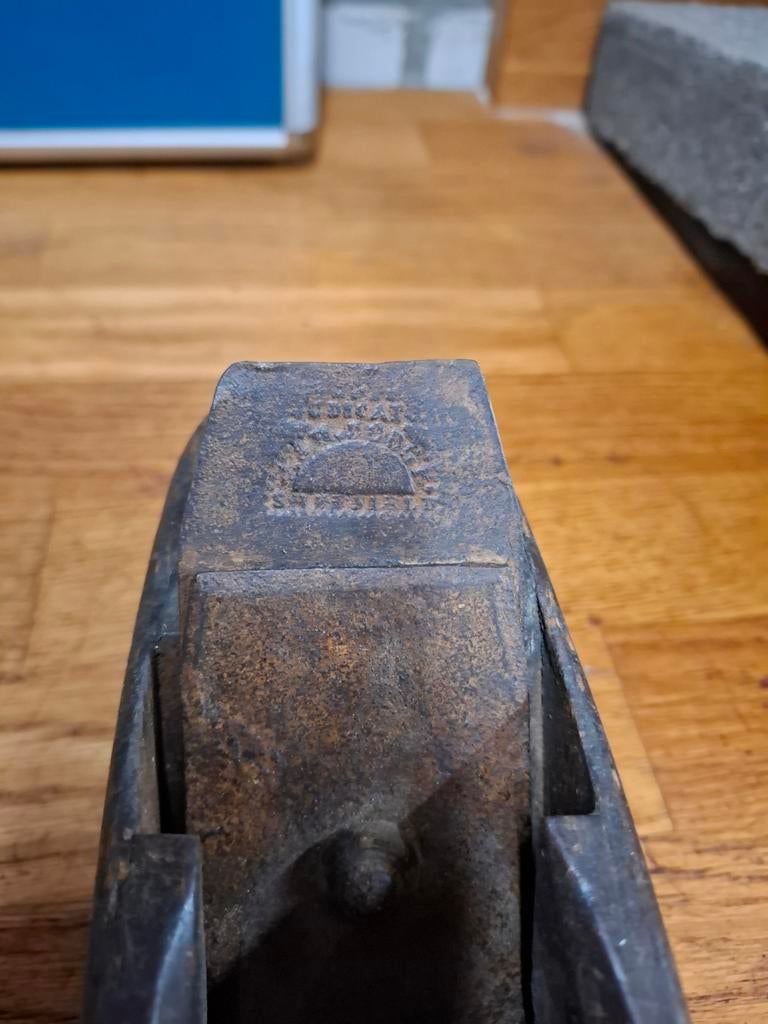 Antieke houten schaaf, gemerkt "J.C. DEDECKER", Ophalen of Verzenden