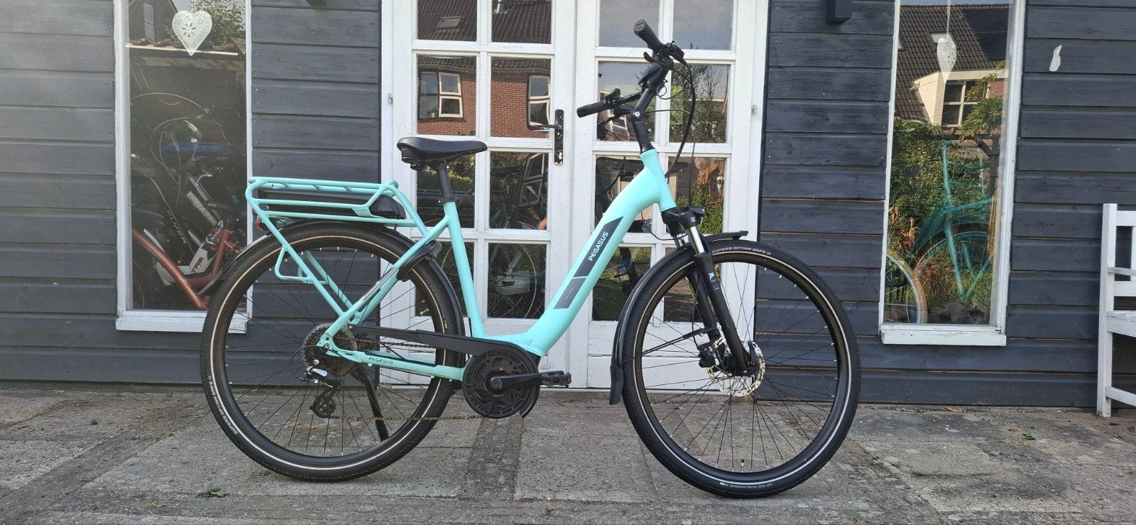 Pagasus Solero E8 plus elektrische damesfiets, Fietsen en Brommers, Fietsen | Driewielers, Ophalen, Zo goed als nieuw