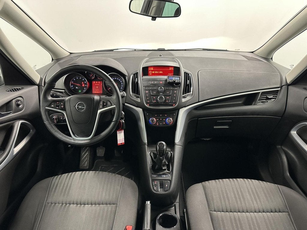 Opel Zafira Tourer 1.4 Cosmo TREKHAAK CRUISE ECC LM., Auto's, Euro 5, Stof, Parkeersensor, 4 cilinders