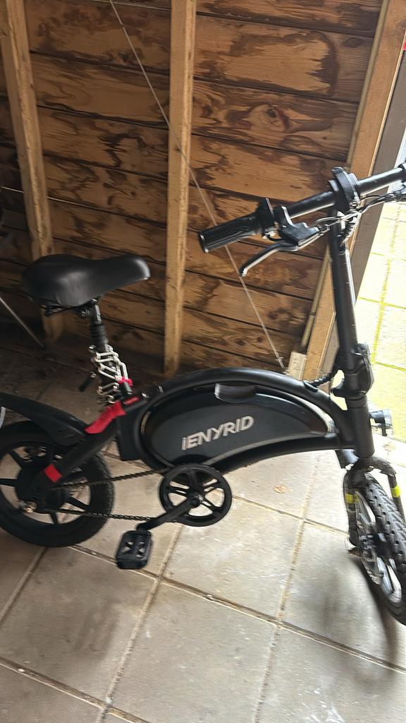 iENYRID Elektrische Vouwfiets - Remblokken en Lader Inbegrep, Minder dan 47 cm, Ophalen of Verzenden, Gebruikt, Overige merken