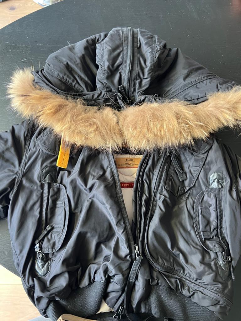 Parajumpers Bomberjas XL, Kleding | Heren, Jassen | Winter, Ophalen of Verzenden, Zo goed als nieuw, Maat 56/58 (XL), Zwart