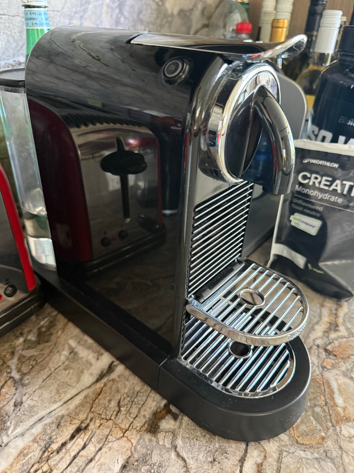 Nespresso Inissia Koffiemachine - Zwart, Ophalen, Gebruikt, Koffiemachine, 1 kopje