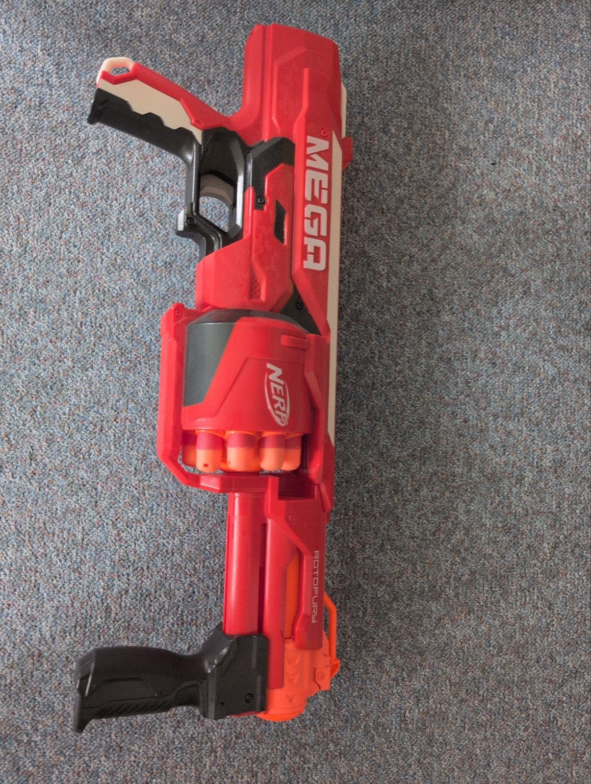 Nerf Mega Rotofury Blaster - Krachtige Speelgoedpistool, Ophalen, Gebruikt, Jongen of Meisje