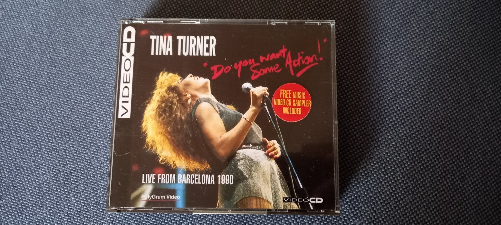 Tina Turner - Do You Want Some Action! (VideoCD), Cd's en Dvd's, Alle leeftijden, Ophalen of Verzenden, Zo goed als nieuw, Concert