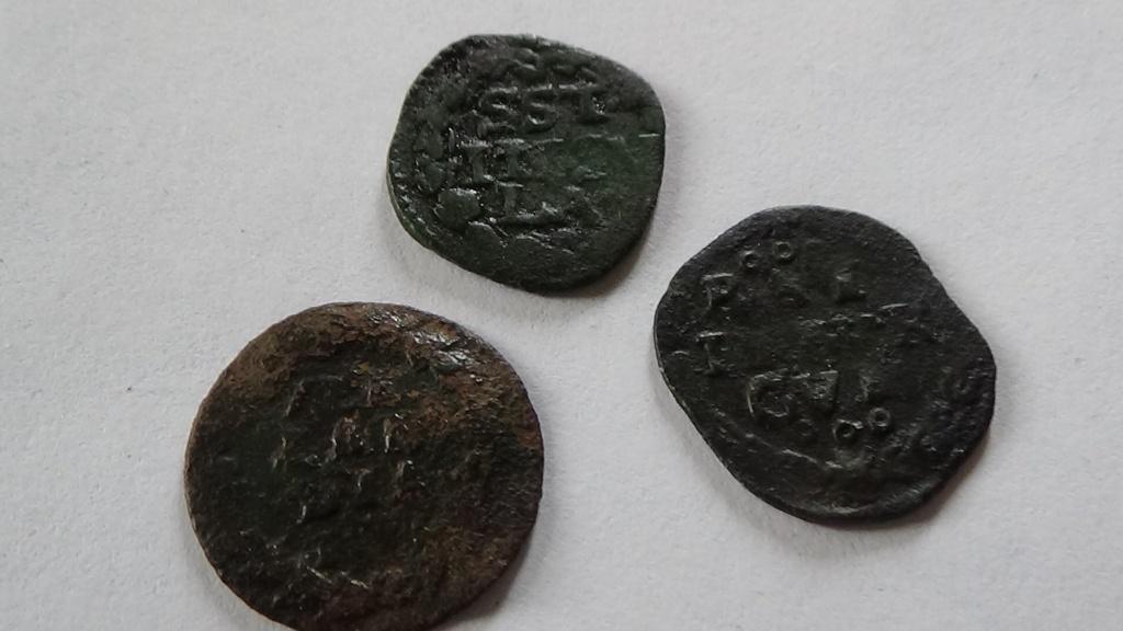 bodemvondst historische duiten., Ophalen of Verzenden, Vóór koninkrijk, Overige waardes