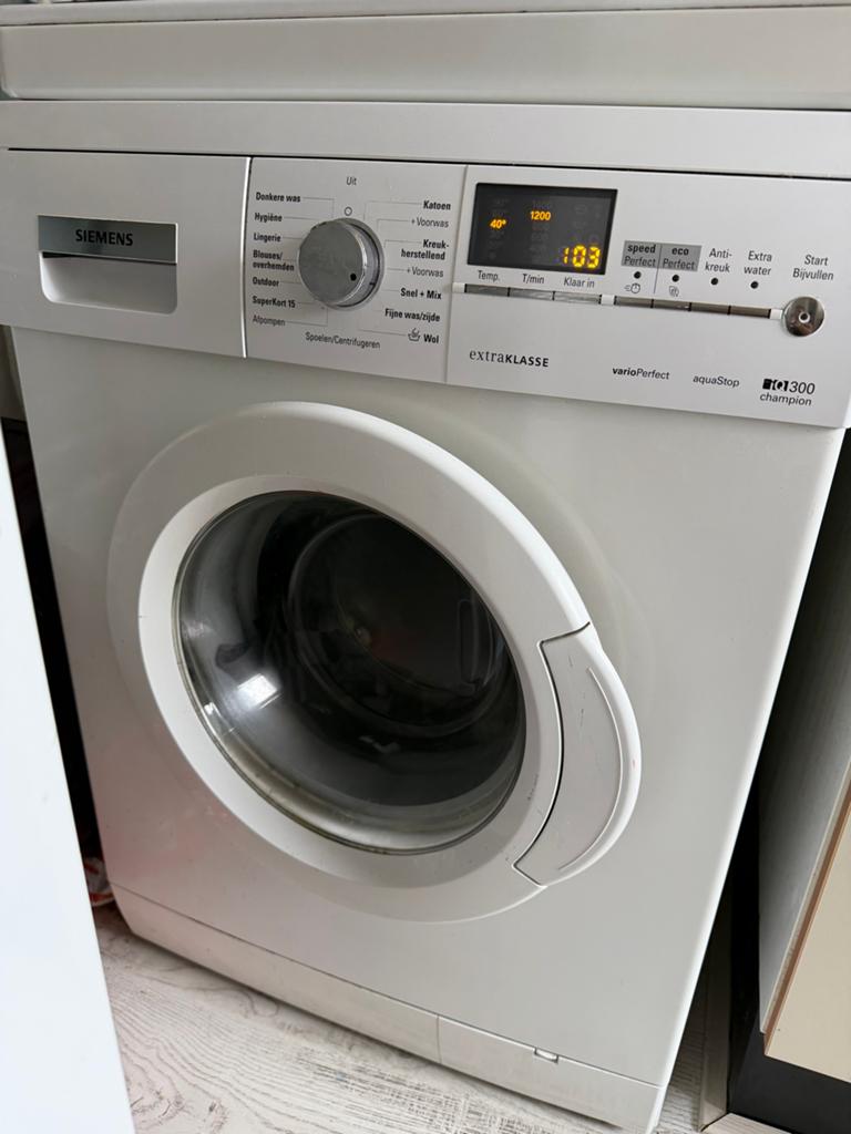 Siemens iQ300 VarioPerfect Wasmachine - 1200 toeren, Witgoed en Apparatuur, Wasmachines, Ophalen of Verzenden, Zo goed als nieuw