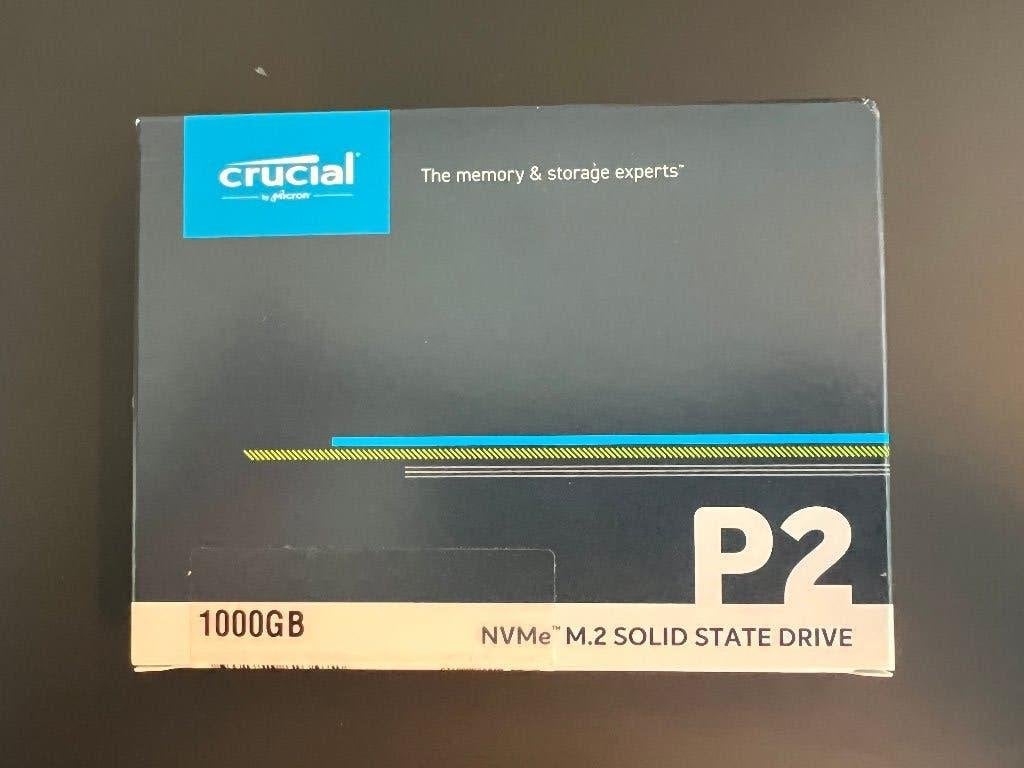 Crucial P2 1TB SSD - 1 beschikbaar, Intern, SSD, Nieuw, Ophalen of Verzenden