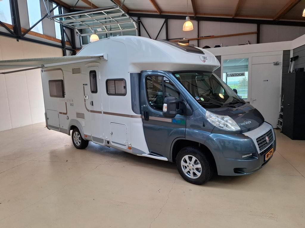 2014 LMC Rotec 662TI 130PK Fransbed Hefbed Trekhaak 104685Km, Ringverwarming, Fiat, Koelkast, Bedrijf