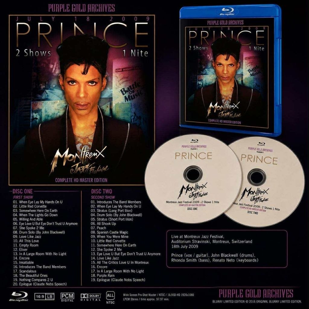 PRINCE MONTREUX JAZZ FESTIVAL 2009 (2BLU-RAY), Cd's en Dvd's, Import, Nieuw in verpakking, Album, Verzenden