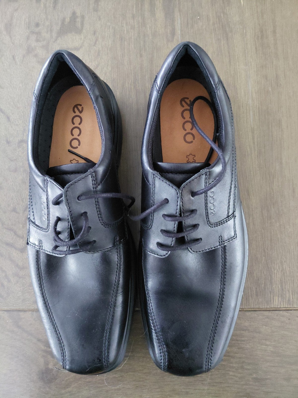 Ecco Nette Schoenen Heren Maat 46 Zwart, Ecco, Zwart, Ophalen of Verzenden, Zo goed als nieuw